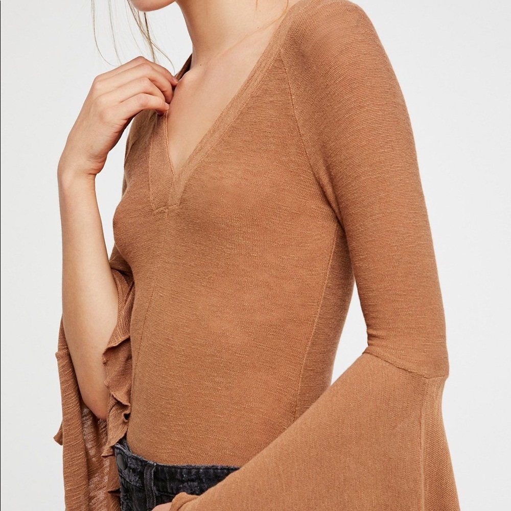 Free People So Dramatic Long Sleep Top